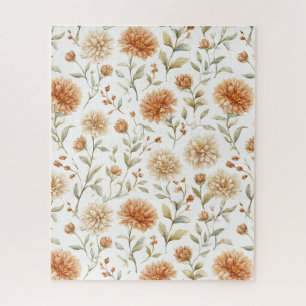 Puzzle Flores de Crema con Especias de Naranja