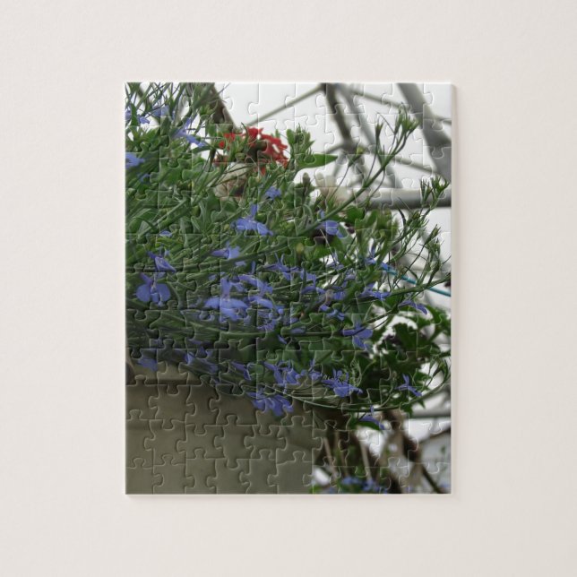 Puzzle Flores de efecto invernadero (Vertical)