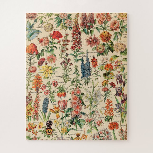 Puzzle Flores de época (Vertical)
