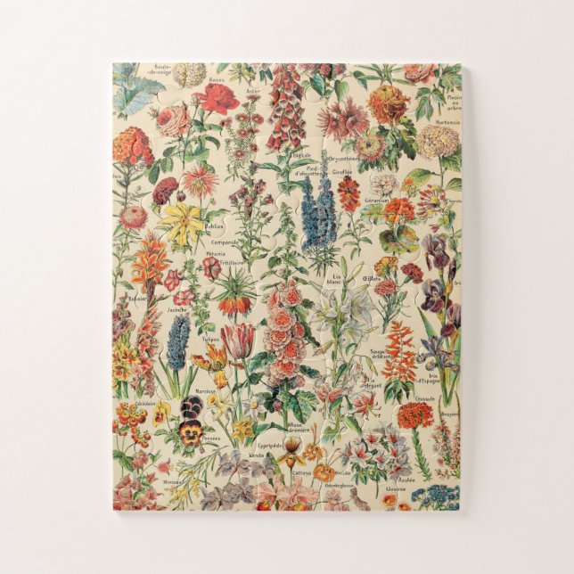 Puzzle Flores de época (Vertical)