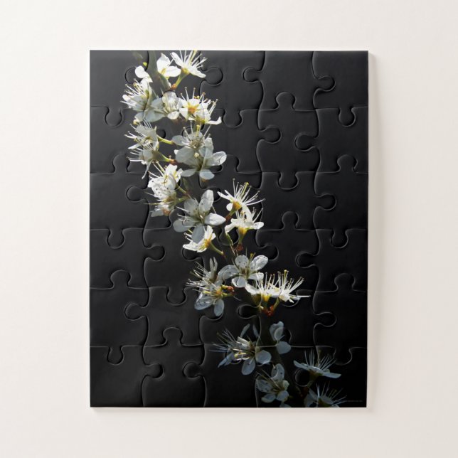 Puzzle Flores de espino de Hawthorn 11x14 30pc jpcnm (Vertical)