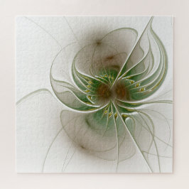 Puzzle Flores de fantasía fractal blandas y tendientes