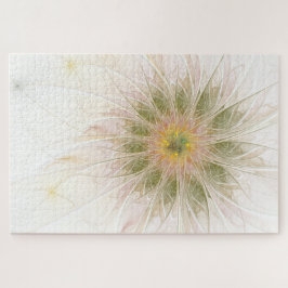 Puzzle Flores de fantasía fractal blandas y tendientes