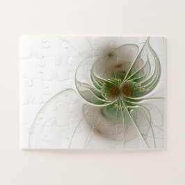 Puzzle Flores de fantasía fractal blandas y tendientes