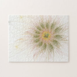 Puzzle Flores de fantasía fractal blandas y tendientes