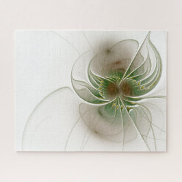 Puzzle Flores de fantasía fractal blandas y tendientes