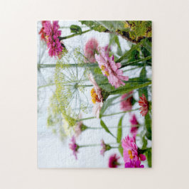 Puzzle Flores de granero de granjas Diversión de verano e