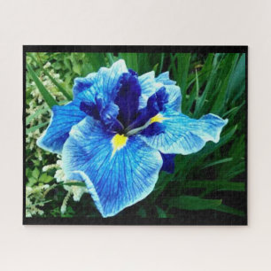 PUZZLE FLORES DE IRIS JAPONESES