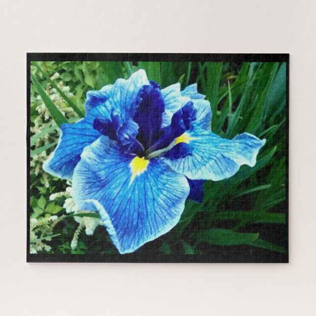 PUZZLE FLORES DE IRIS JAPONESES (Horizontal)