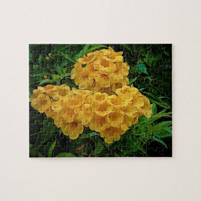 Puzzle Flores de jengibre amarillo Thomas Virgin Islands (Horizontal)