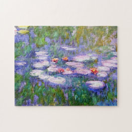 Puzzle Flores de lirio en el Bella Artes Bloom Claude Mon