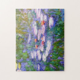 Puzzle Flores de lirio en el Bella Artes Bloom Claude Mon