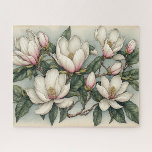 Puzzle Flores de Magnolia