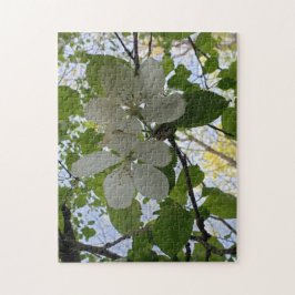 Puzzle flores de manzana