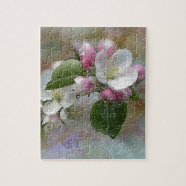 Puzzle Flores de manzana (Vertical)