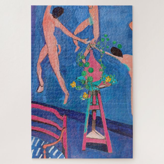 Puzzle Flores de nasturcio en el atelier, Matisse (Vertical)