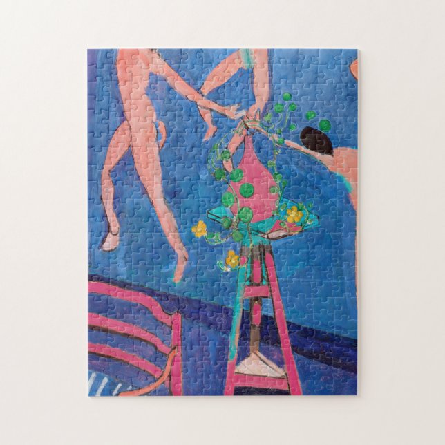 Puzzle Flores de nasturcio en el Atelier, Matisse (Vertical)