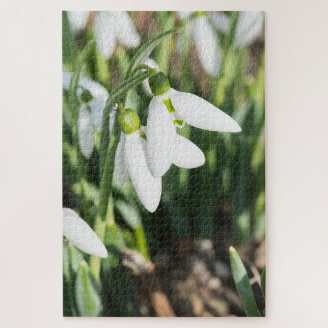 Puzzle Flores de nieve (Vertical)