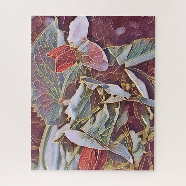 PUZZLE FLORES DE PEA DULCE (Vertical)