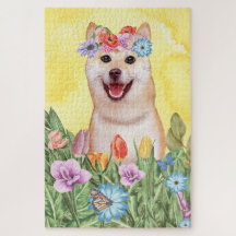 Flores de Perro Shiba Inu