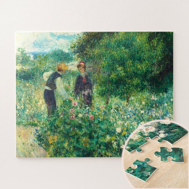 Puzzle Flores de picado por Auguste Renoir (Subido por el creador)