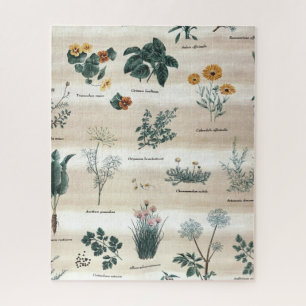Puzzle Flores de plantas de hierbas