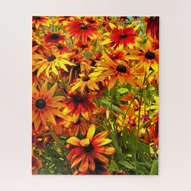 PUZZLE FLORES DE RUDBECKIA (Vertical)