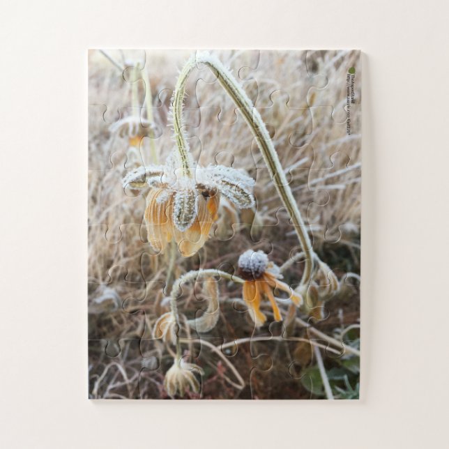 Puzzle Flores de Rudbeckia silvestres escarpadas (Vertical)