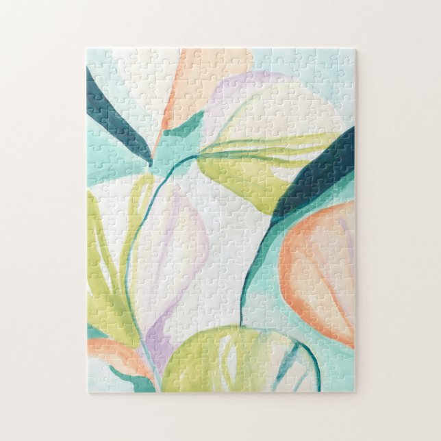 Puzzle Flores de ventilador IV (Vertical)