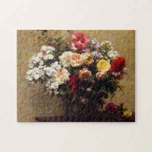 Puzzle Flores de verano antiguas de Henri Fantin-Latour