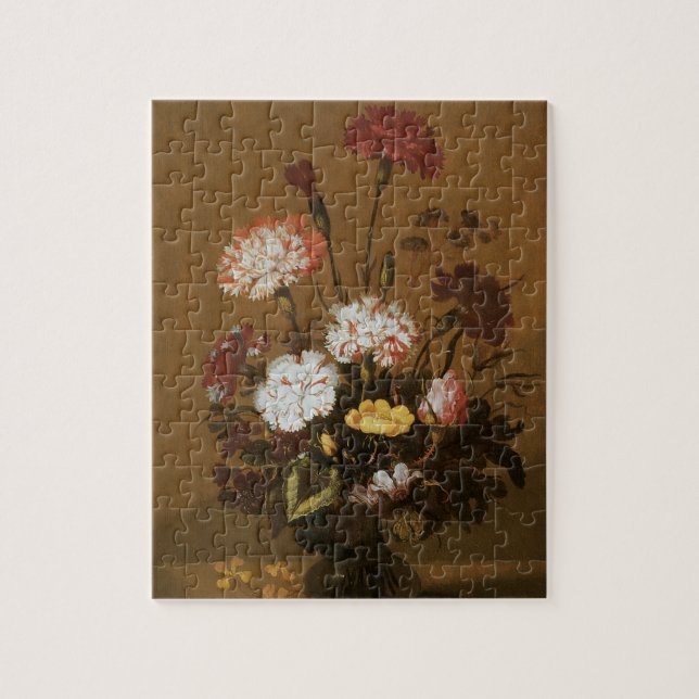 Puzzle Flores de vida de arenas florales en barroco vinta (Vertical)