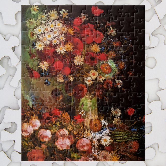 Puzzle Flores de vida en una caja de Vincent van Gogh (Subido por el creador)