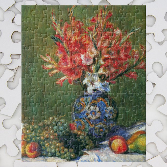 Puzzle Flores de vida y fruta de Pierre Renoir (Subido por el creador)