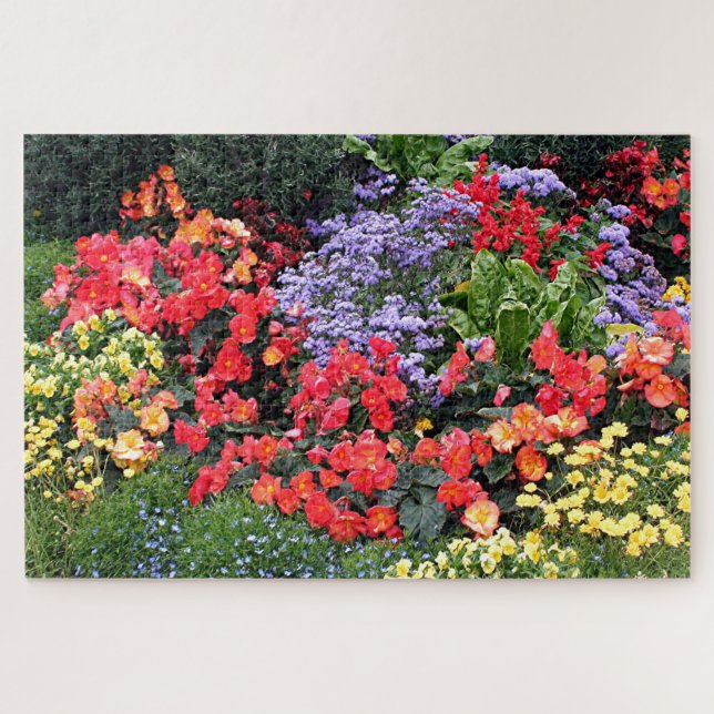 Puzzle Flores en Anchorage, Alaska, Estados Unidos (Horizontal)