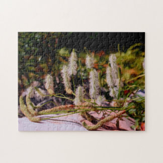 Puzzle Flores En Pintura De Foto De Petróleo De Rock