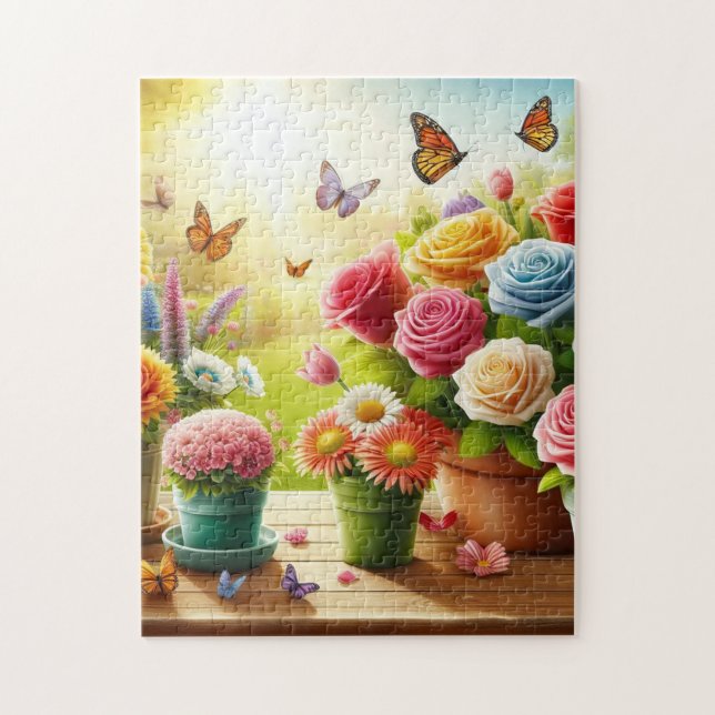 Puzzle Flores Encantadas (Vertical)