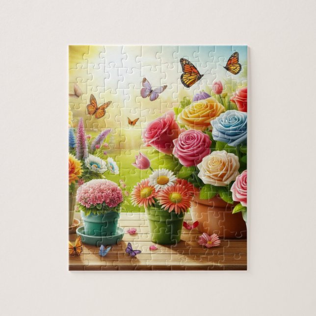 Puzzle Flores Encantadas (Vertical)
