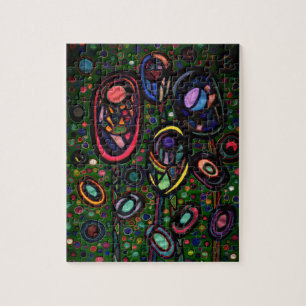 Puzzle Flores estampadas