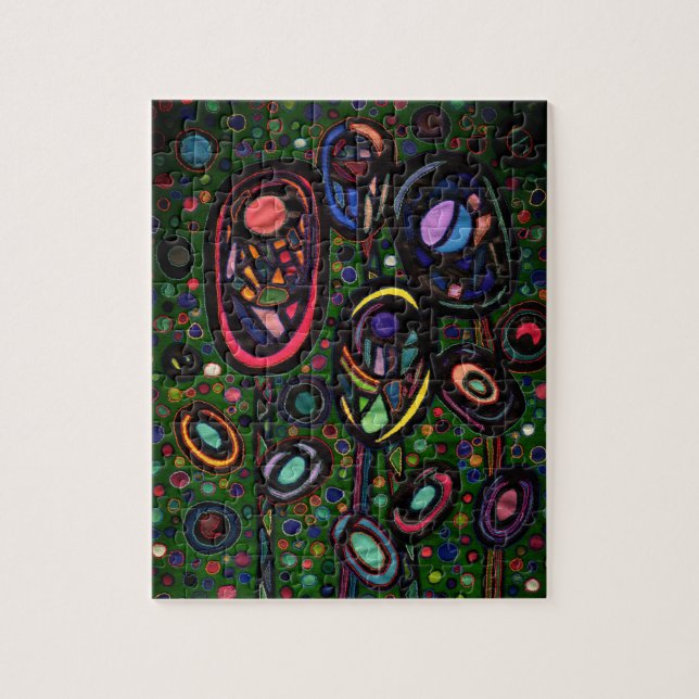 Puzzle Flores estampadas (Vertical)