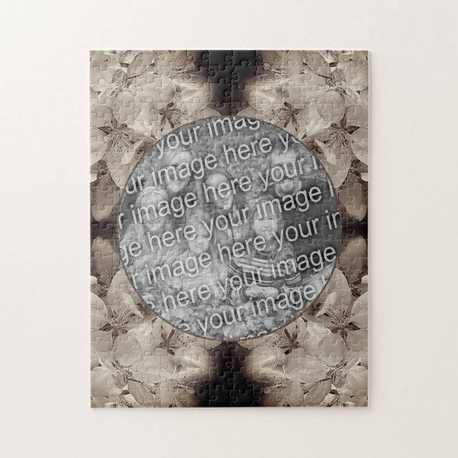 Puzzle Flores Flores Resumen Añadir la foto (Vertical)