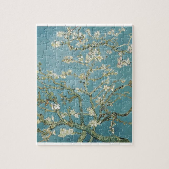 Puzzle Flores Gogh Ramas Flores de Almendro Naturaleza (Vertical)