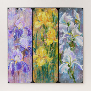 Puzzle Flores irlandesas de tres colores - Pintura origin