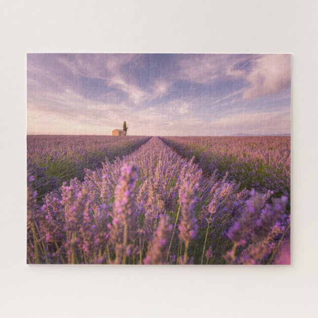 Puzzle Flores | Lavender Southern France (Horizontal)