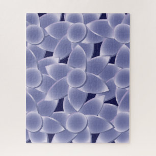 Puzzle Flores moradas
