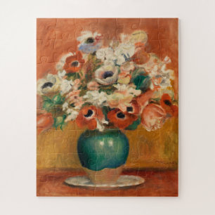 Puzzle Flores por August Renoir, arte