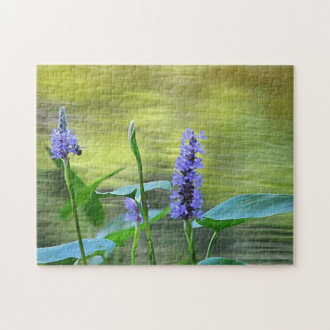 Puzzle Flores por estanque (Horizontal)