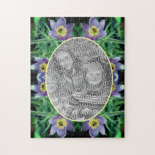 Puzzle Flores Purple Pasque Crean Tu Propia Foto