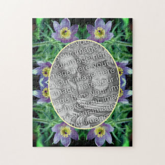 Puzzle Flores Purple Pasque Crean Tu Propia Foto