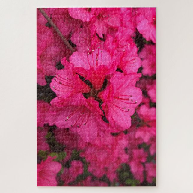 Puzzle Flores rosados (Vertical)