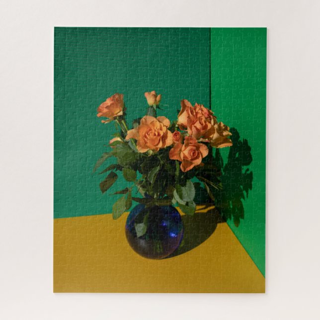 Puzzle Flores | Rosas en Vase (Vertical)